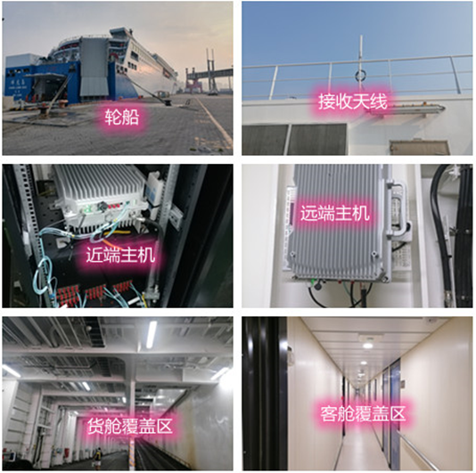  解放海上游轮轮船渔船覆盖案例